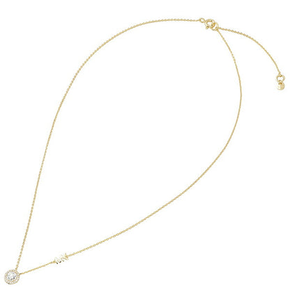 マイケルコース MICHAEL KORS MKC1208AN710 MKロゴ パヴェ スタッド ペンダント ネックレス ゴールド レディース アクセサリー ANMK00211L