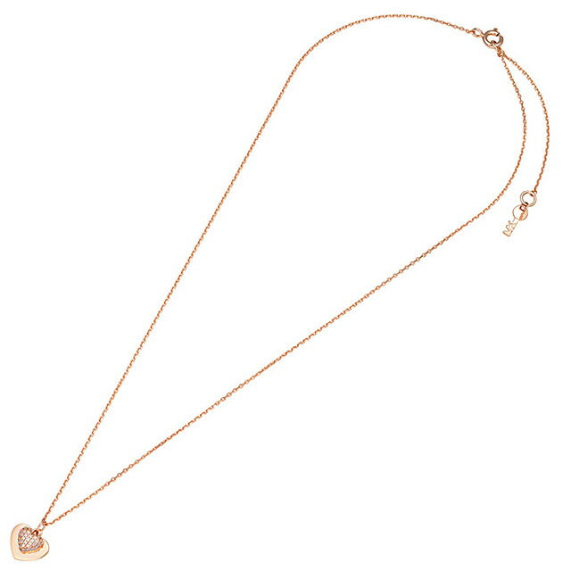 マイケルコース MICHAEL KORS MKC1120AN791 パヴェ ハート ペンダント ネックレス アクセサリー ローズゴールド レディース アクセサリー ANMK00220L