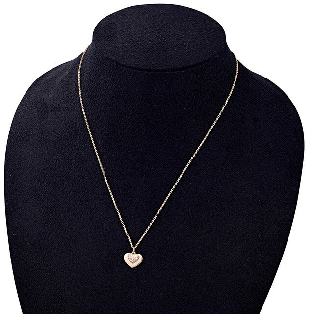 マイケルコース MICHAEL KORS MKC1120AN791 パヴェ ハート ペンダント ネックレス アクセサリー ローズゴールド レディース アクセサリー ANMK00220L