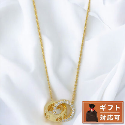 マイケルコース MICHAEL KORS MKC1554AN710 フルトン インターロッキング パヴェ サークル ネックレス ペンダント MKロゴ ANMK00255L