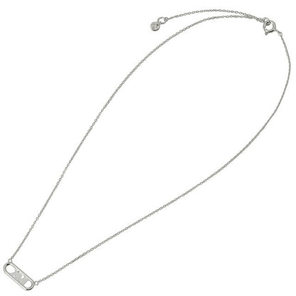 マイケルコース MICHAEL KORS MKC164200040 エンパイア ロゴ チェーンリンク ネックレス ペンダント MKロゴ シルバー レディース ANMK00261L