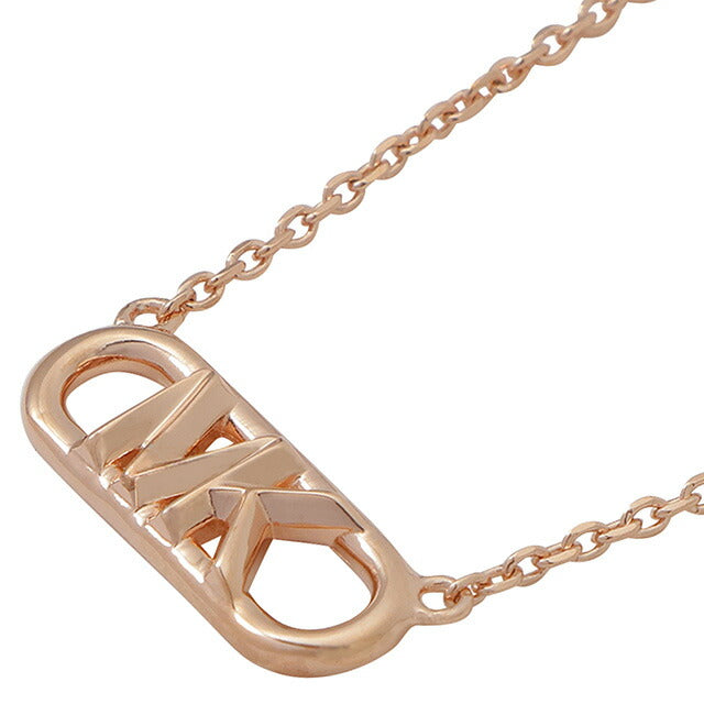 マイケルコース MICHAEL KORS MKC164200791 エンパイア ネックレス ペンダント MKロゴ ローズゴールド レディース アクセサリー ANMK00263L