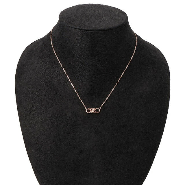 マイケルコース MICHAEL KORS MKC164200791 エンパイア ネックレス ペンダント MKロゴ ローズゴールド レディース アクセサリー ANMK00263L