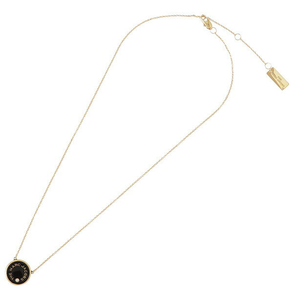 マークジェイコブス MARC JACOBS M0017166-108 ザ メダリオン リバーシブル ネックレス ペンダント ブラック/クリーム レディース アクセサリー ANMS00180L