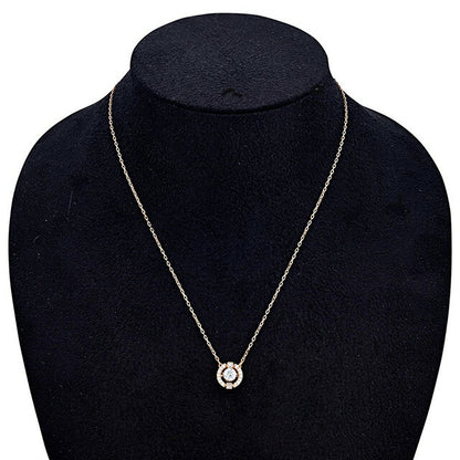 スワロフスキー SWAROVSKI 5272364 ダンシングクリスタル ラウンド ネックレス ペンダント Sparkling Dance Round アクセ レディース ANSW00538L