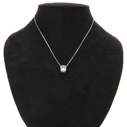 スワロフスキー SWAROVSKI 5599177 ミレニア オクタゴンカット クリスタル パヴェ ネックレス ペンダント シルバー レディース アクセサリー ANSW00578L
