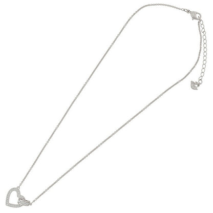 スワロフスキー SWAROVSKI 5636444 ラブリー クリスタル パヴェ ハート サークル インターロッキング ネックレス レディース アクセサリー ANSW00583L