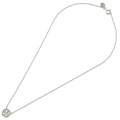 トリーバーチ Tory Burch 53420 042 ミラー パヴェ ペンダント ネックレス ダブルT ロゴ シルバー レディース アクセサリー ANTB00092L