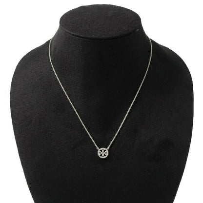 トリーバーチ Tory Burch 53420 042 ミラー パヴェ ペンダント ネックレス ダブルT ロゴ シルバー レディース アクセサリー ANTB00092L