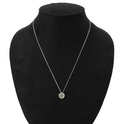 トミーヒルフィガー Tommy Hilfiger 2780568 ロゴ クリスタル ネックレス ペンダント シルバー レディース アクセサリー CRYSTAL FAMILY ANTH00053L