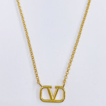 ヴァレンティノ VALENTINO 5W2J0Q37 MET CS4 Vロゴ シグネチャー メタル ネックレス ゴールド レディース アクセサリー VLOGO SIGNATURE NECKLACE ANVA00027L