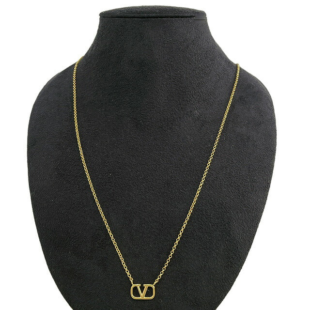 ヴァレンティノ VALENTINO 5W2J0Q37 MET CS4 Vロゴ シグネチャー メタル ネックレス ゴールド レディース アクセサリー VLOGO SIGNATURE NECKLACE ANVA00027L