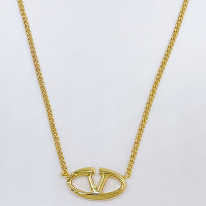 ヴァレンティノ VALENTINO 5W2J0W19 MET CS4 Vロゴ ボールドエディション メタル ネックレス ゴールド レディース アクセ VLOGO THE BOLD EDITION NECKLACE ANVA00030L