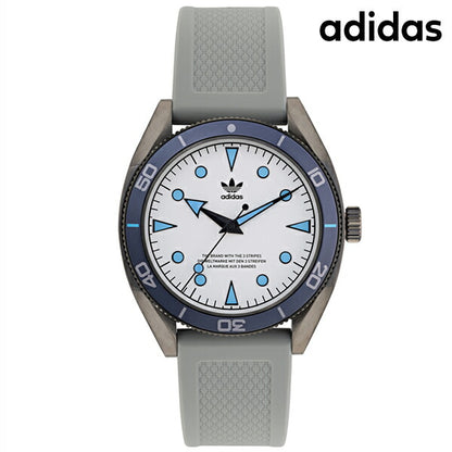 アディダス EDITION TWO クオーツ 腕時計 ブランド メンズ adidas AOFH22003 アナログ シルバー グレー AOFH22003