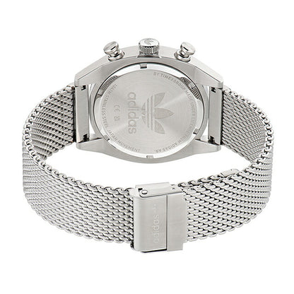 アディダス EDITION TWO CHRONO クオーツ 腕時計 ブランド メンズ クロノグラフ adidas AOFH22501 アナログ ブラック 黒 AOFH22501