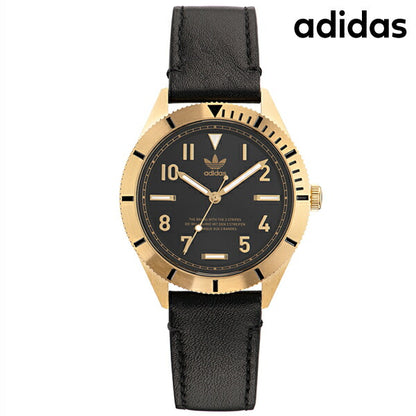 アディダス EDITION THREE クオーツ 腕時計 ブランド メンズ レディース adidas AOFH22504 アナログ ブラック 黒 AOFH22504