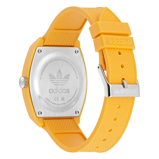 アディダス PROJECT TWO クオーツ 腕時計 ブランド メンズ レディース adidas AOST22564 アナログ ブラック オレンジ 黒 AOST22564