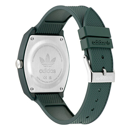 アディダス PROJECT TWO クオーツ 腕時計 ブランド メンズ レディース adidas AOST22566 アナログ ブラック ブルーグレー 黒 AOST22566