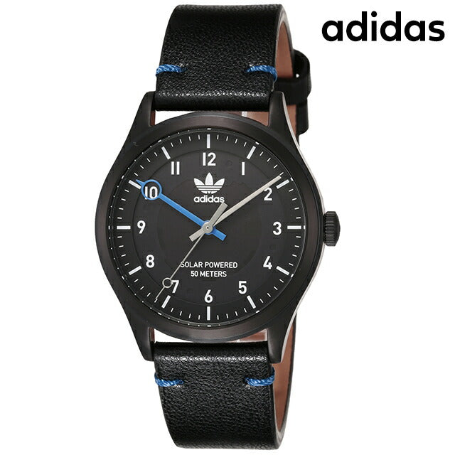アディダス PROJECT ONE STEEL クオーツ 腕時計 ブランド メンズ レディース adidas AOST23046 アナログ オールブラック 黒 AOST23046