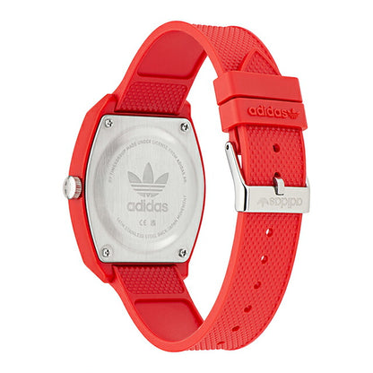 アディダス Project Two クォーツ 電池式 腕時計 ブランド メンズ レディース adidas AOST23051 アナログ レッド 赤 AOST23051