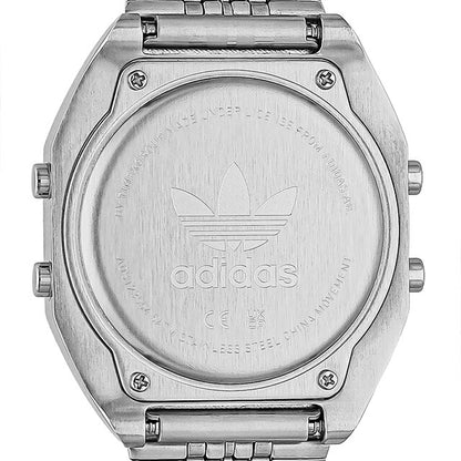 アディダス DIGITAL TWO クォーツ 電池式 腕時計 ブランド メンズ レディース adidas AOST23554 デジタル グレー AOST23554