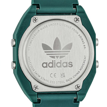 アディダス DIGITAL TWO クオーツ 腕時計 ブランド メンズ レディース adidas AOST23558 デジタル グリーン AOST23558