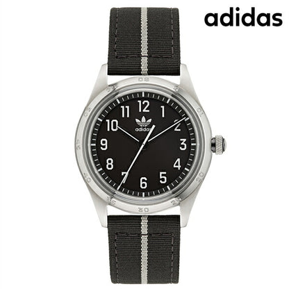 アディダス CODE FOUR クオーツ 腕時計 ブランド メンズ レディース adidas AOSY22523 アナログ ブラック グレー 黒 AOSY22523