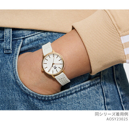 アディダス CODE ONE XSMALL クォーツ 電池式 腕時計 ブランド レディース adidas AOSY23025 アナログ ホワイト 白 AOSY23025
