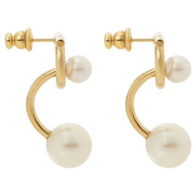フェラガモ FERRAGAMO 736178 760386 001 ガンチーニ パール ピアス ゴールド レディース アクセサリー GANCINI EARRING WITH SYNTHETIC PEARL APFR00033L