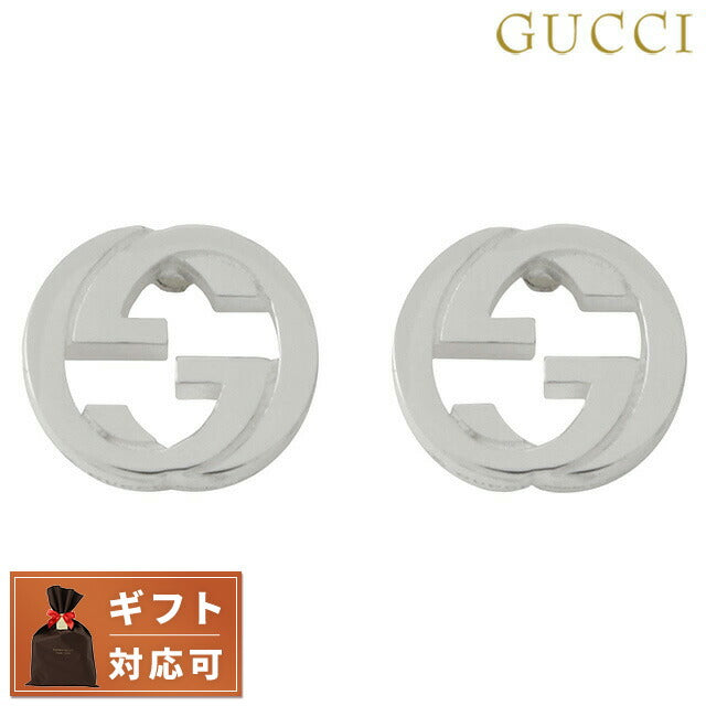 グッチ GUCCI 356289-J8400-8106 インターロッキングG スタッド ピアス シルバー レディース アクセサリー メンズ ユニセックス APGU00485L