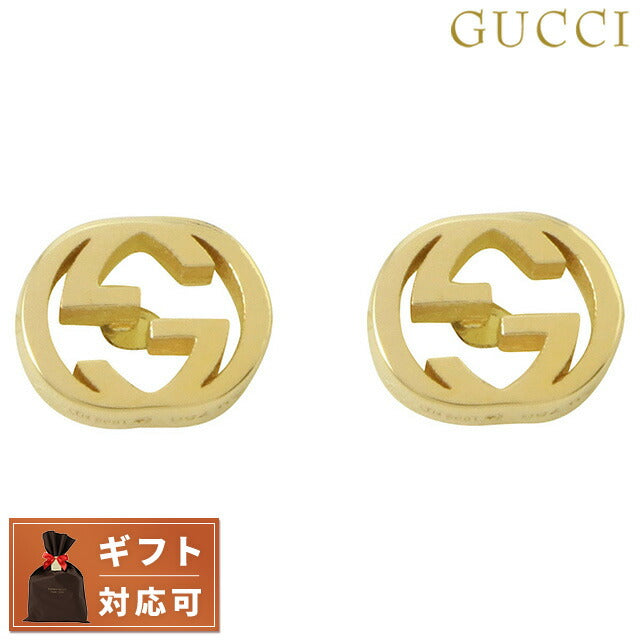 グッチ GUCCI 662111-J8500-8000 インターロッキングG スタッド ピアス 18KYG イエローゴールド レディース アクセサリー メンズ APGU00487L