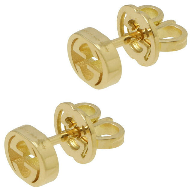 グッチ GUCCI 662111-J8500-8000 インターロッキングG スタッド ピアス 18KYG イエローゴールド レディース アクセサリー メンズ APGU00487L