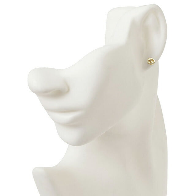 グッチ GUCCI 662111-J8500-8000 インターロッキングG スタッド ピアス 18KYG イエローゴールド レディース アクセサリー メンズ APGU00487L
