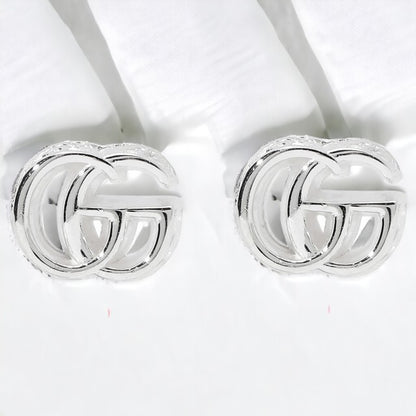 グッチ GUCCI 770758 J8400 8106 ダブルG スタッド ピアス シルバー レディス アクセサリー ユニセックス GG MARMONT EARRINGS APGU00533L