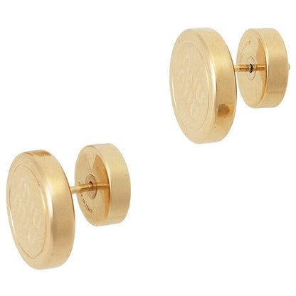 ミュウミュウ MIUMIU 5JO907 2F5I F0056 ロゴ メタル スタッド ピアス ゴールド レディース アクセサリー APMI00016L