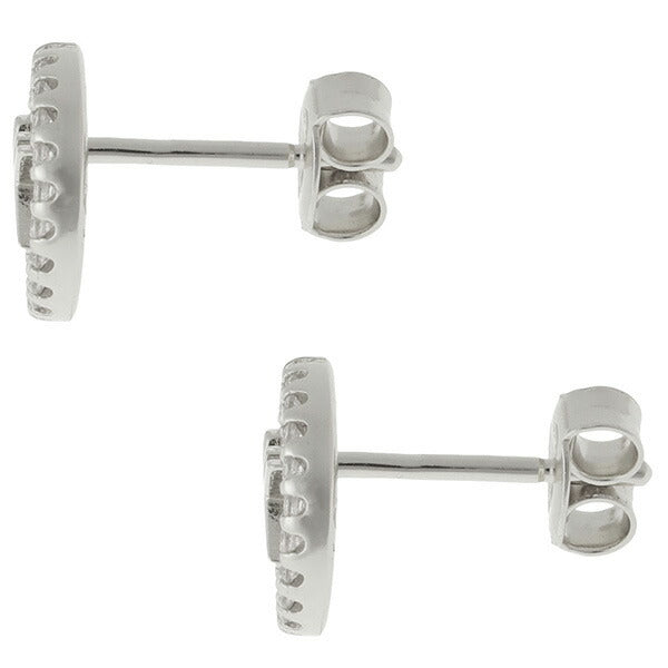 マイケルコース MICHAEL KORS MKC1247AN040 MKロゴ パヴェ サークル スタッド ピアス シルバー レディース アクセサリー APMK00227L