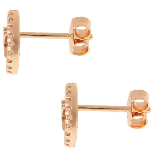 マイケルコース MICHAEL KORS MKC1247AN791 MKロゴ パヴェ サークル スタッド ピアス ローズゴールド レディース アクセサリー APMK00229L