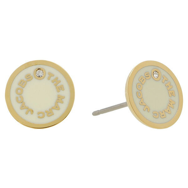 マークジェイコブス MARC JACOBS M0017169-106 ザ メダリオン スタッズ ピアス クリーム/ゴールド スタッド ピアス レディース アクセサリー APMS00173L
