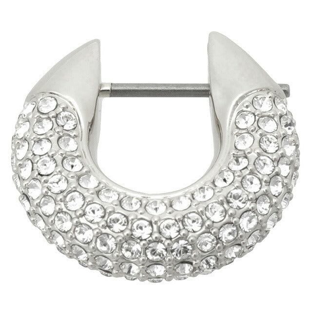 スワロフスキー SWAROVSKI 5618306 デクステラ クリスタル パヴェ フープ ピアス シルバー レディース アクセサリー Dextera APSW00579L