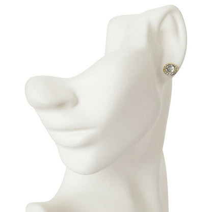 スワロフスキー SWAROVSKI 5505470 アンジェリック ラウンドカット クリスタル パヴェ スタッド ピアス ゴールド レディース アクセサリー APSW00600L