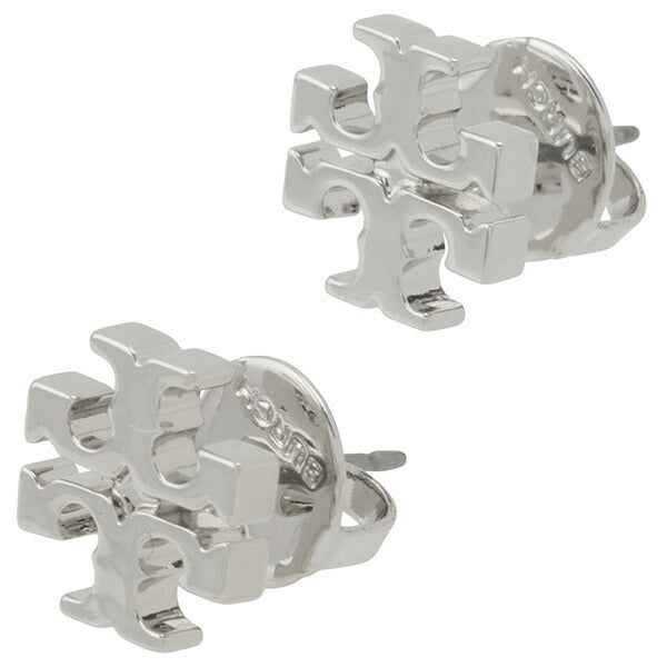 トリーバーチ Tory Burch 11165504-022 / 17843-022 キラ スタッズ ピアス ダブルT ロゴ シルバー レディース アクセサリー Kira Stud Earring APTB00059L
