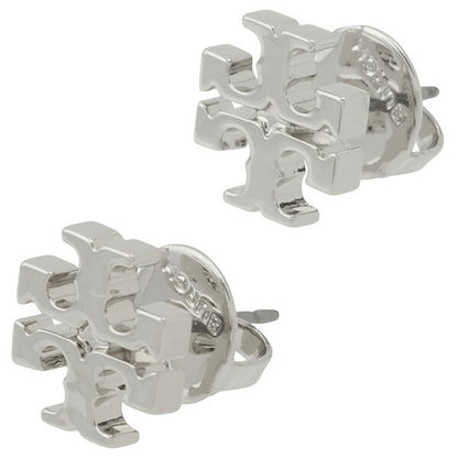 トリーバーチ Tory Burch 11165504-022 / 17843-022 キラ スタッズ ピアス ダブルT ロゴ シルバー レディース アクセサリー Kira Stud Earring APTB00059L