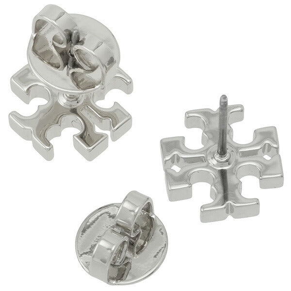 トリーバーチ Tory Burch 11165504-022 / 17843-022 キラ スタッズ ピアス ダブルT ロゴ シルバー レディース アクセサリー Kira Stud Earring APTB00059L