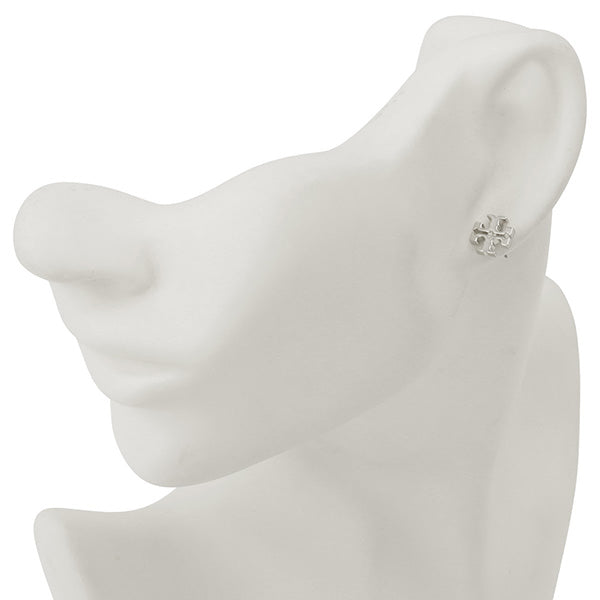 トリーバーチ Tory Burch 11165504-022 / 17843-022 キラ スタッズ ピアス ダブルT ロゴ シルバー レディース アクセサリー Kira Stud Earring APTB00059L