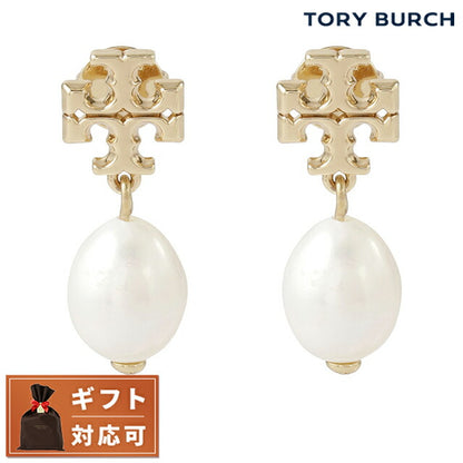トリーバーチ Tory Burch 65156-709 キラ パール ドロップ ピアス ダブルT ロゴ ゴールド レディース アクセサリー APTB00086L