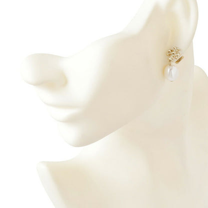 トリーバーチ Tory Burch 65156-709 キラ パール ドロップ ピアス ダブルT ロゴ ゴールド レディース アクセサリー APTB00086L