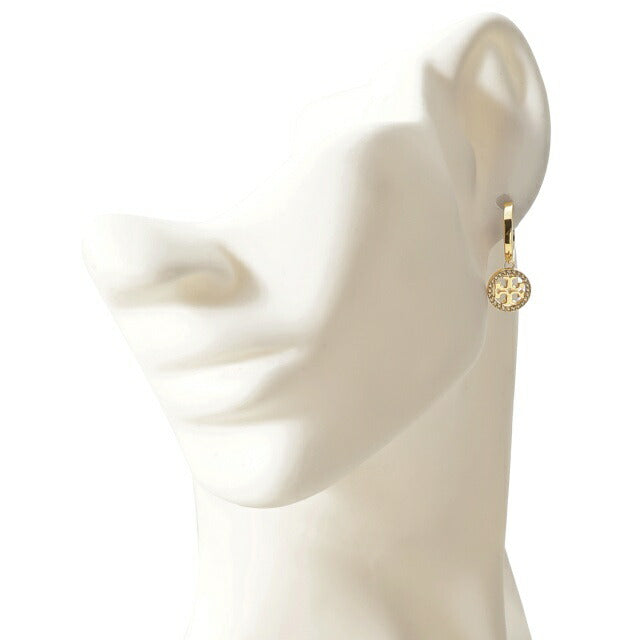 トリーバーチ Tory Burch 87041 783 トリーバーチ ミラー パヴェ ハギー フープ ピアス ダブルTロゴ レディース アクセサリー APTB00110L