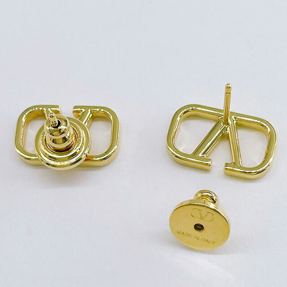 ヴァレンティノ VALENTINO 5W2J0G76 MET CS4 Vロゴ シグネチャー メタル ピアス ゴールド レディース アクセサリー VLOGO SIGNATURE EARRINGS APVA00023L