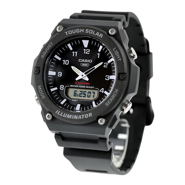 カシオ チープカシオ CASIO ソーラー AQ-S820W-1AV スタンダード 海外モデル メンズ チプカシ 腕時計 ブランド カシオ casio アナデジ AQ-S820W-1AVDF