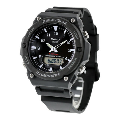 カシオ チープカシオ CASIO ソーラー AQ-S820W-1AV スタンダード 海外モデル メンズ チプカシ 腕時計 ブランド カシオ casio アナデジ AQ-S820W-1AVDF